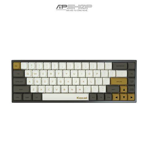 Bàn phím Keycool GZ68 A01 Shimmer RGB 3 Modes Bluetooth / Wireless Hotswap | Chính hãng