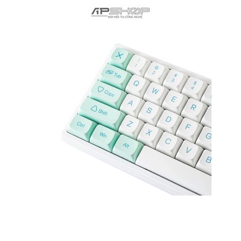 Bàn phím Keycool GZ68 B01 Mint RGB 3 Modes Bluetooth / Wireless Hotswap | Chính hãng