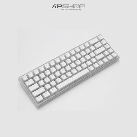 Bàn phím KEYCOOL GZ68 Pro Transprent Pudding 3 Mode RGB | Chính hãng