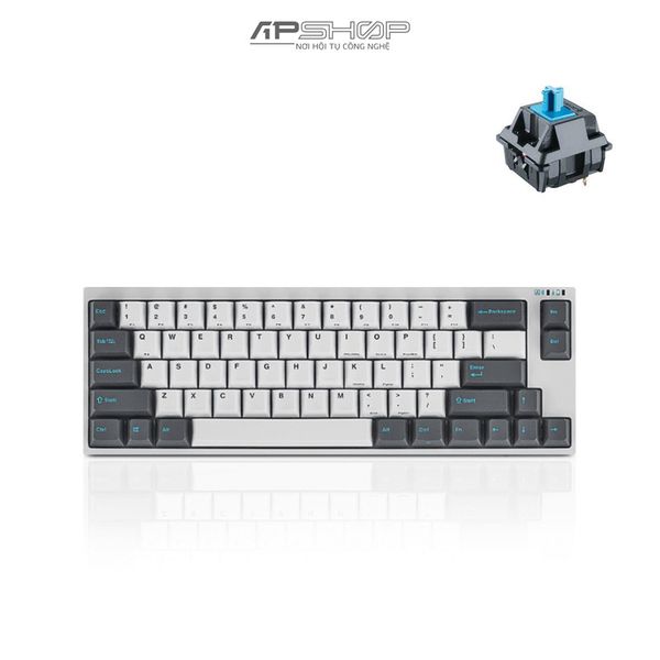 Bàn phím Leopold FC660M BT White Darkgray Black Font Bluetooth | Chính hãng