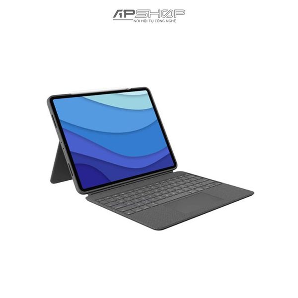 Bàn Phím Logitech Combo Touch for iPad Pro 12.9 inch 5th Gen | Chính hãng