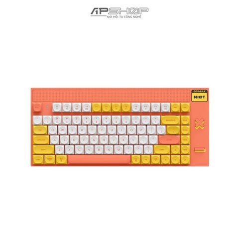 Bàn phím MIKIT CL80 MARMALADE RGB Low Profile 3 Mode Bluetooth + Wireless | Chính hãng