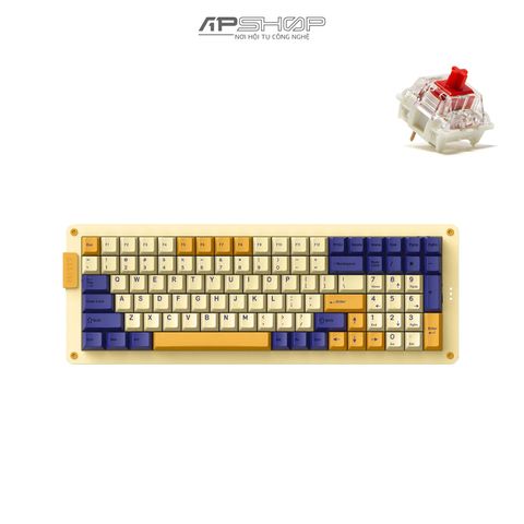 Bàn phím MIKIT GH96 ADVENTURER RGB Hotswap 3 Mode Bluetooth + Wireless | Chính hãng