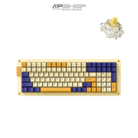 Bàn phím MIKIT GH96 ADVENTURER RGB Hotswap 3 Mode Bluetooth + Wireless | Chính hãng