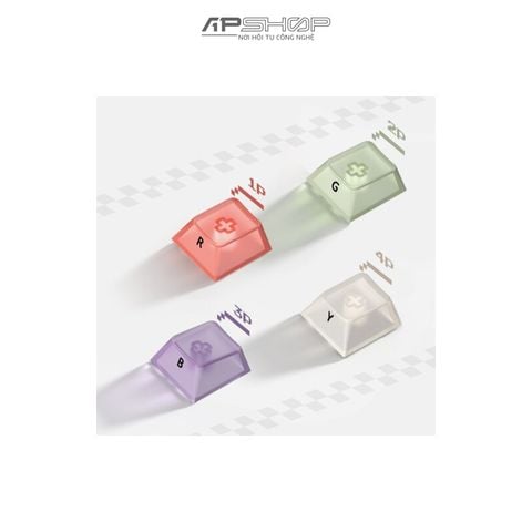 Bàn phím MIKIT MK72 Pale View RGB Hotswap 3 Mod | Chính hãng