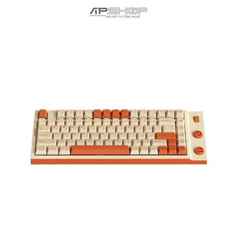 Bàn phím MIKIT T80 HAZEL CHOC RGB Hotswap 3 Mode Bluetooth + Wireless | Chính hãng