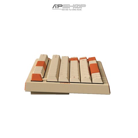 Bàn phím MIKIT T80 HAZEL CHOC RGB Hotswap 3 Mode Bluetooth + Wireless | Chính hãng