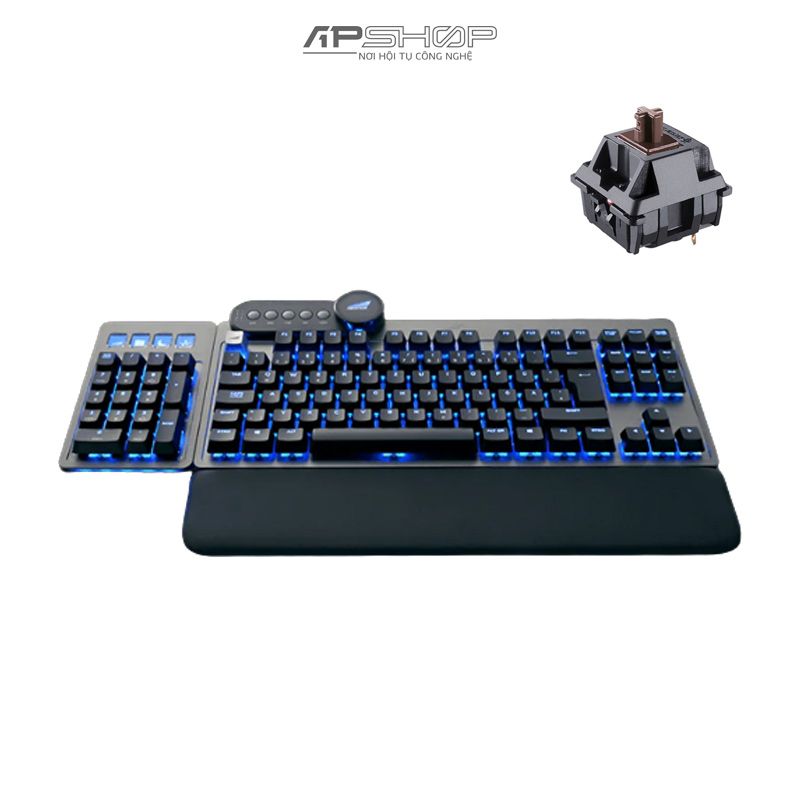 Bàn phím Mountain Everest MAX Gunmetal Gray | Chính hãng