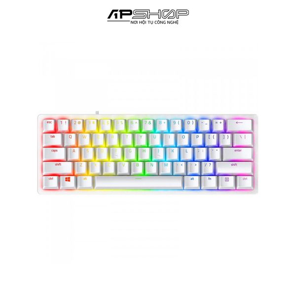 Bàn Phím Razer Huntsman V3 Pro Mini 60% | White | Analog Optical | Chính hãng