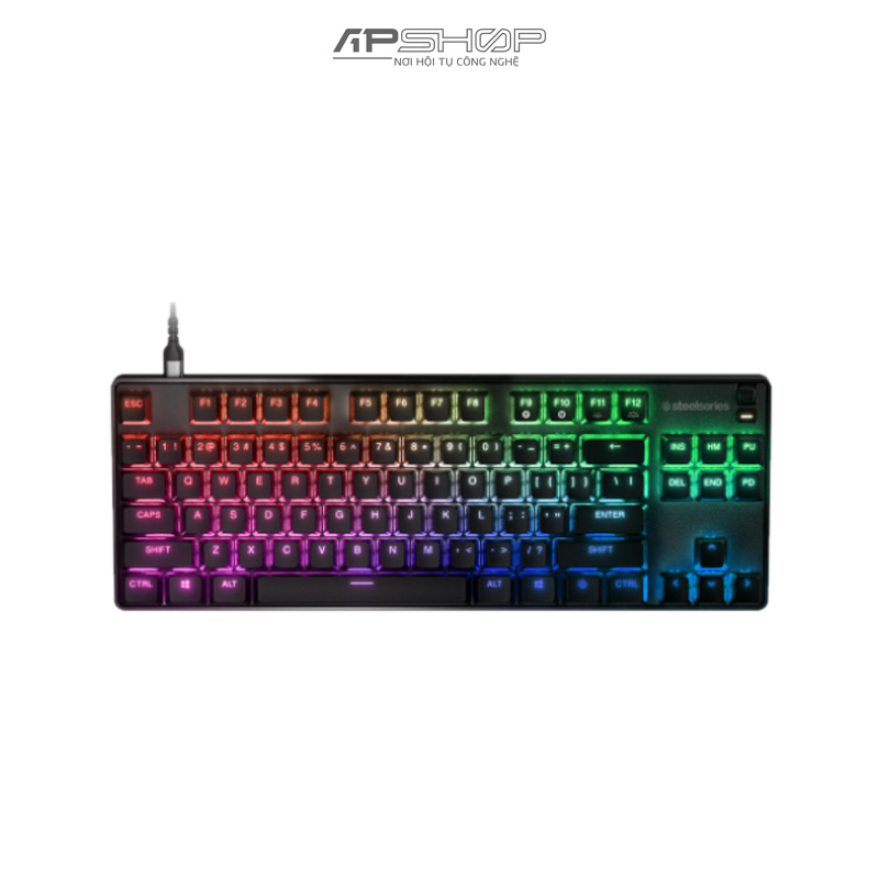 Bàn Phím Steelseries Apex 9 TKL OptiPoint Optical Switche Swappable | Chính hãng