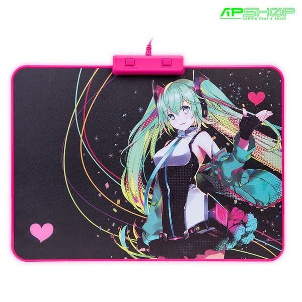 Bàn Di Chuột Ttesport Draconem RGB HATSUNE MIKU EDITION