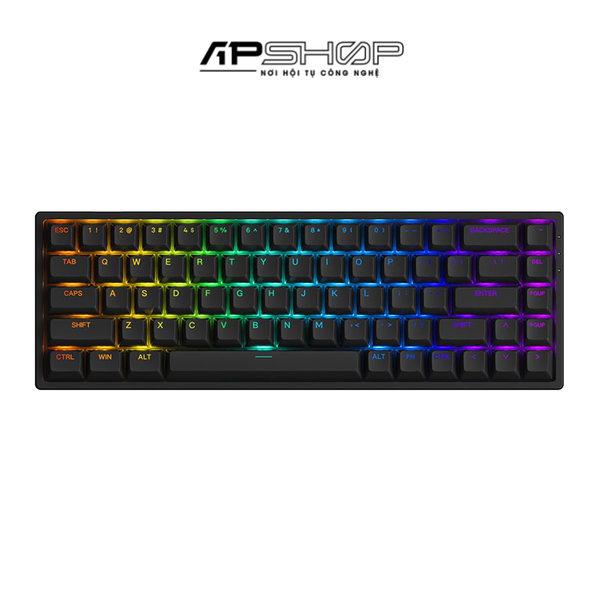 Bàn phím AKKO 3068 V2 Black RGB Hotswap | Chính hãng