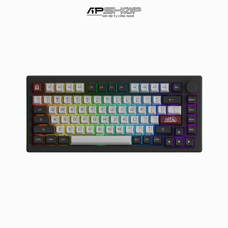 Bàn phím AKKO 5075B Plus-S Dracula Castle | 3 Mod | RGB | Hotswap