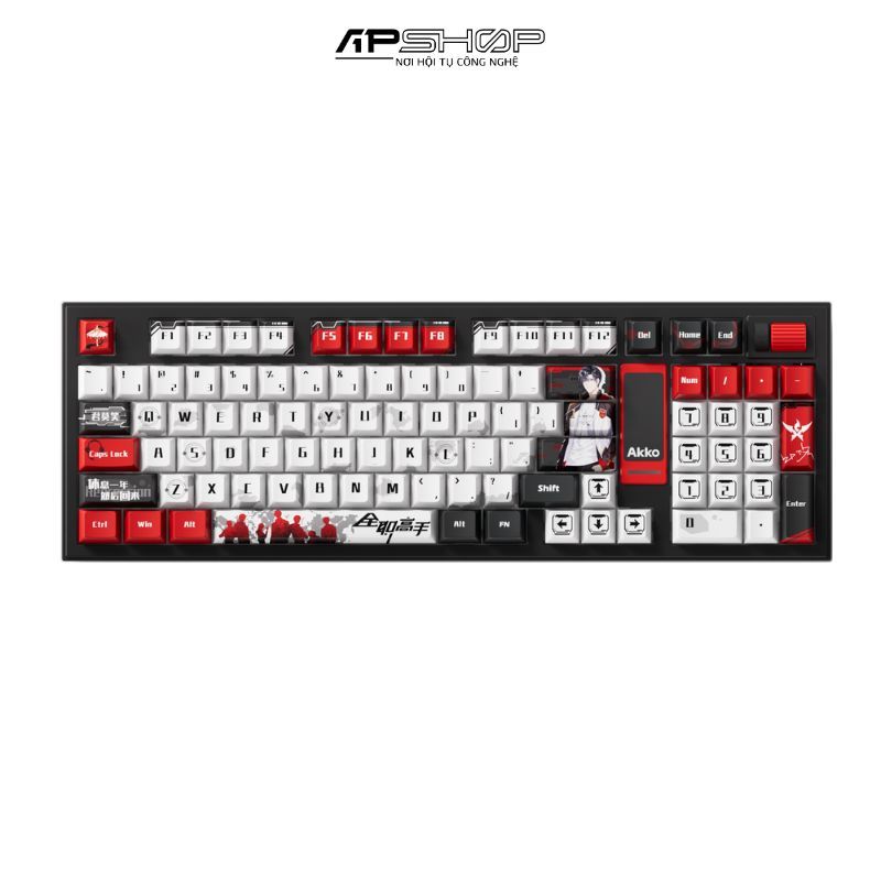 Bàn phím AKKO 5098B The King’s Avatar Ye Xiu (RGB / Hotswap / Akko V3 Piano Pro)