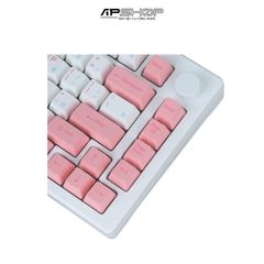 Bàn phím AKKO MOD007B-HE PC Tokyo Sakura Pink (Hotswap,RGB / USB Type C 8K Hz/ Magnetic Switch / Rapid Trigger)