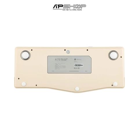 Bàn phím cơ Aula LEOBOG A75 | Màu xanh dương, be