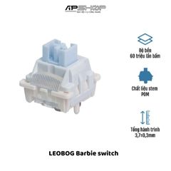 Bàn phím cơ Aula LEOBOG Hi98 | Màu xanh, trắng, tím