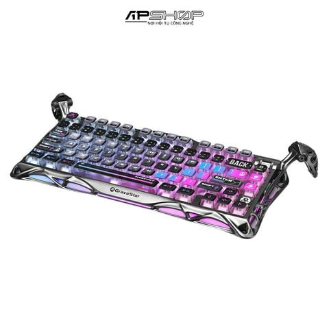 Bàn phím cơ Gravastar Mercury K1 Pro Special Edition - Cyberpunk
