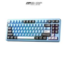 Bàn Phím Cơ Leobog Hi86 3 MODE (Phiên bản màu Đen+Xanh dương+Trắng/ Nimbus V3 switch)