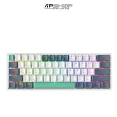 Bàn Phím Cơ Machenike K500-B61W RGB | 3 Mod | Hotswap 3 Pin