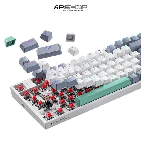 Bàn Phím Cơ Machenike K500-B94W RGB  3 Mod  Hotswap 3 Pin