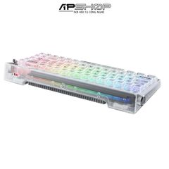 Bàn Phím Cơ Machenike KT68 Pro RGB | 3 Mod | Hotswap 3-5 Pin | White