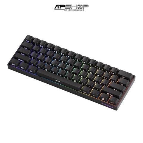 Bàn phím cơ MonsGeek FUN60 Pro SP Black Glare Magnetic Switches