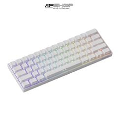Bàn phím cơ MonsGeek FUN60 Pro SP White Glare Magnetic Switches
