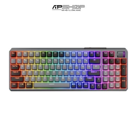 Bàn phím Cooler Master MK770 Space Gray Hybrid Wireless | HotSwap | 3 Mod