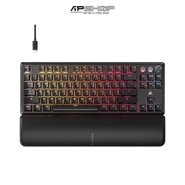 Bàn phím Corsair K70 PRO TKL RGB Black