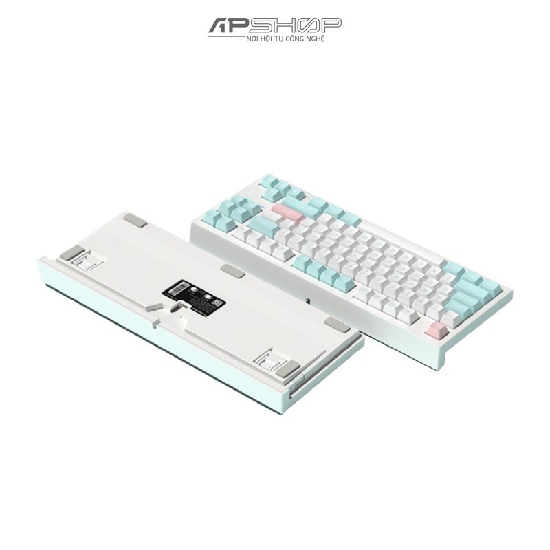 Bàn phím FL Esport FL750 SAM Mashmallow Bluetooth + Wireless | Chính hãng