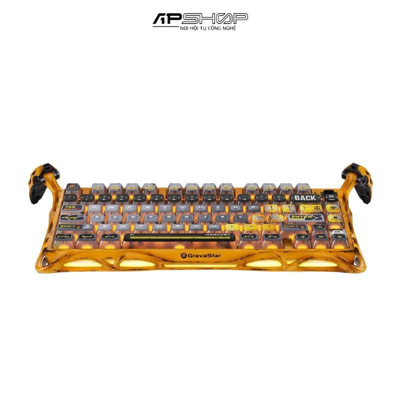 Bàn phím Gravastar K1 Pro - Battle-worn Yellow