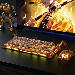 Bàn phím Gravastar K1 Pro - Battle-worn Yellow