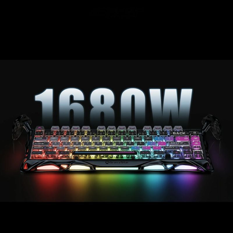 Bàn phím Gravastar K1 Pro - Galaxy Black