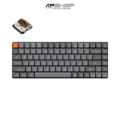 Bàn phím Keychron K3M A Black | Led đơn
