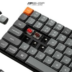 Bàn phím Keychron K3M A Black | Led đơn