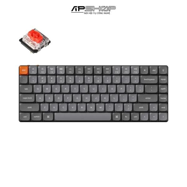 Bàn phím Keychron K3M B Black | Led RGB