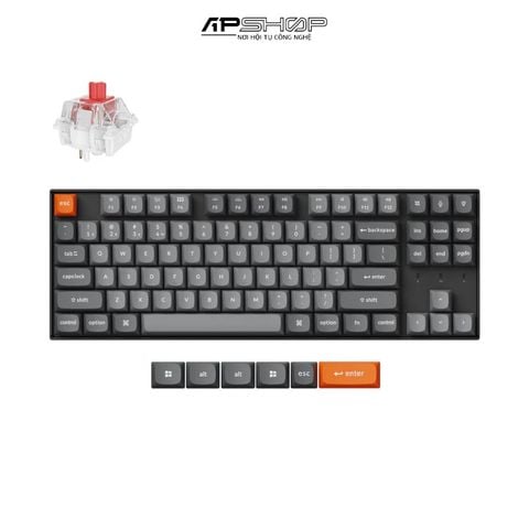 Bàn phím Keychron K8M A Black