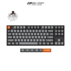 Bàn phím Keychron K8M A Black | Led đơn