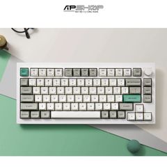 Bàn phím Keychron Q1M P Shell White RGB Knob Hotswap
