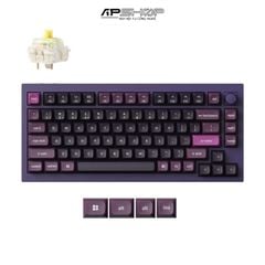 Bàn phím Keychron Q1M V Purple RGB Knob Hotswap