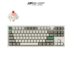 Bàn phím Keychron Q3M P Shell White RGB Knob Hotswap