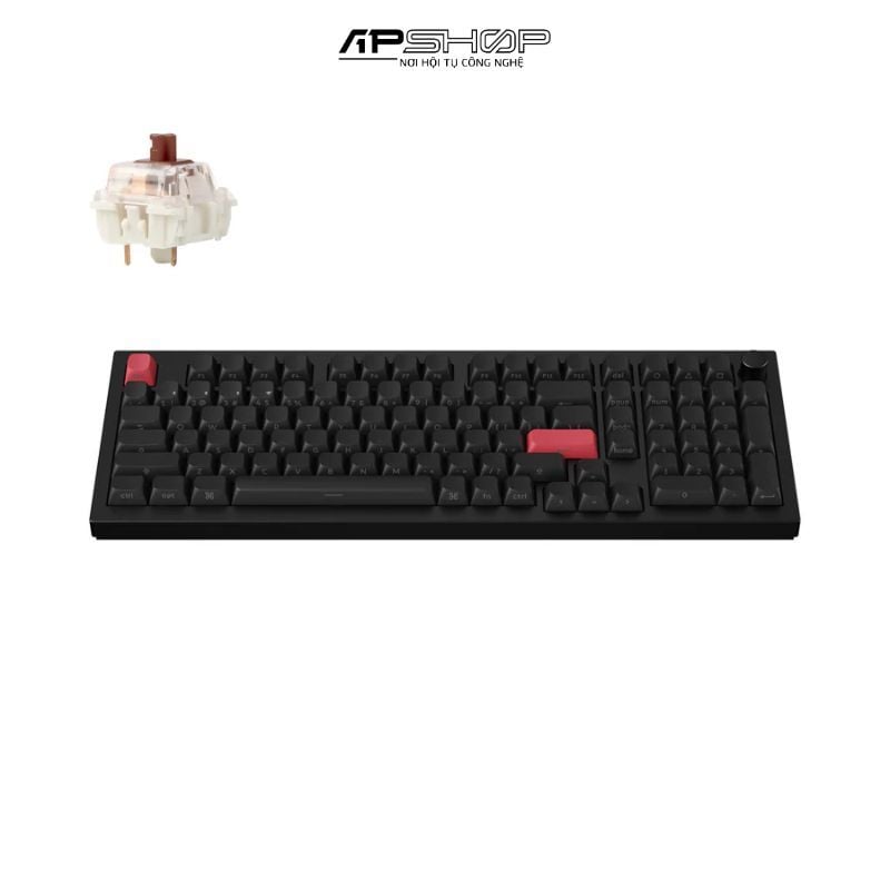 Bàn phím Keychron Q5M M Carbon Black RGB Knob Hotswap