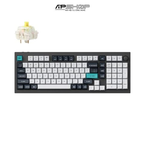 Bàn phím Keychron Q5M M Carbon Black RGB Knob Hotswap