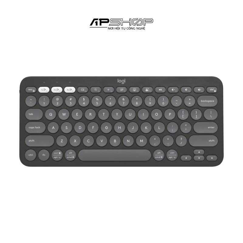 Bàn phím không dây Logitech Pebble Keys 2 K380s | Chính hãng