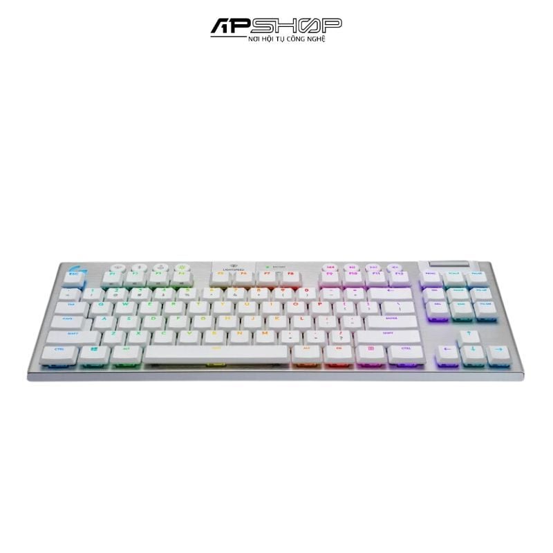 Bàn Phím Logitech G915 X Lightspeed TKL Low Profile Wireless | White