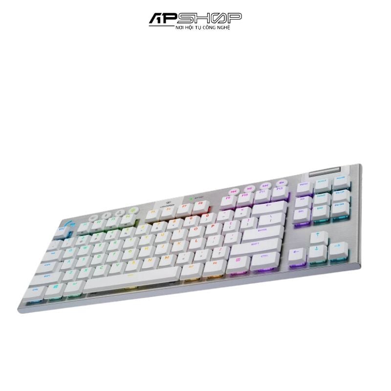 Bàn Phím Logitech G915 X Lightspeed TKL Low Profile Wireless | White