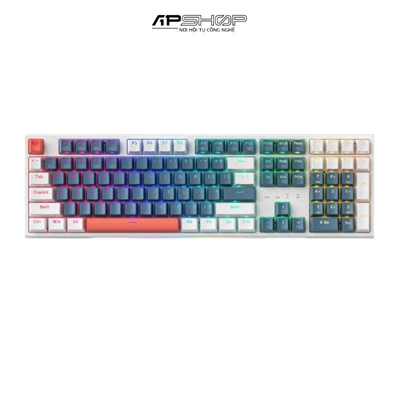 Bàn phím Machenike K500E-B108 Wired RGB Dark Blue