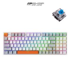 Bàn phím Machenike K500W-B94 RGB | 3 Mode | Hotswap 3 Pin