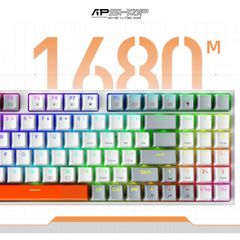 Bàn phím Machenike K500W-B94 RGB | 3 Mode | Hotswap 3 Pin